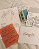 six months of envelopes