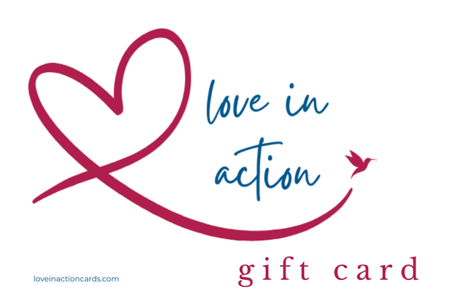 love in action | gift card